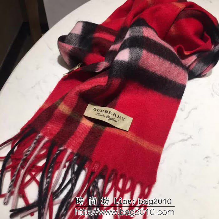 BURBERRY巴寶莉 原單正品 英倫巴格經典山羊絨圍巾 LLWJ6241